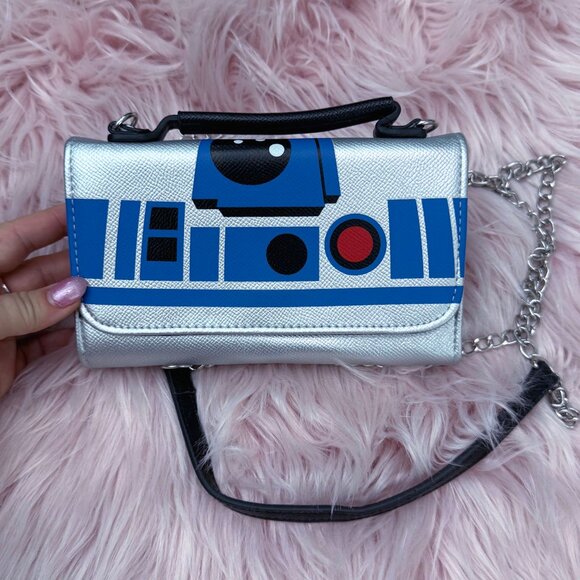 Star Wars R2D2 Crossbody Clutch Wallet - Picture 7 of 10